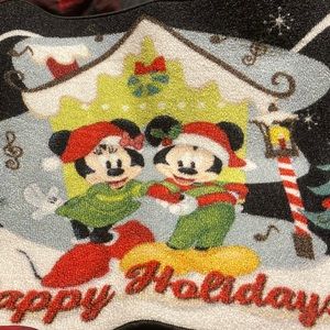 Disney Christmas Mickey and Minnie Accent Rug